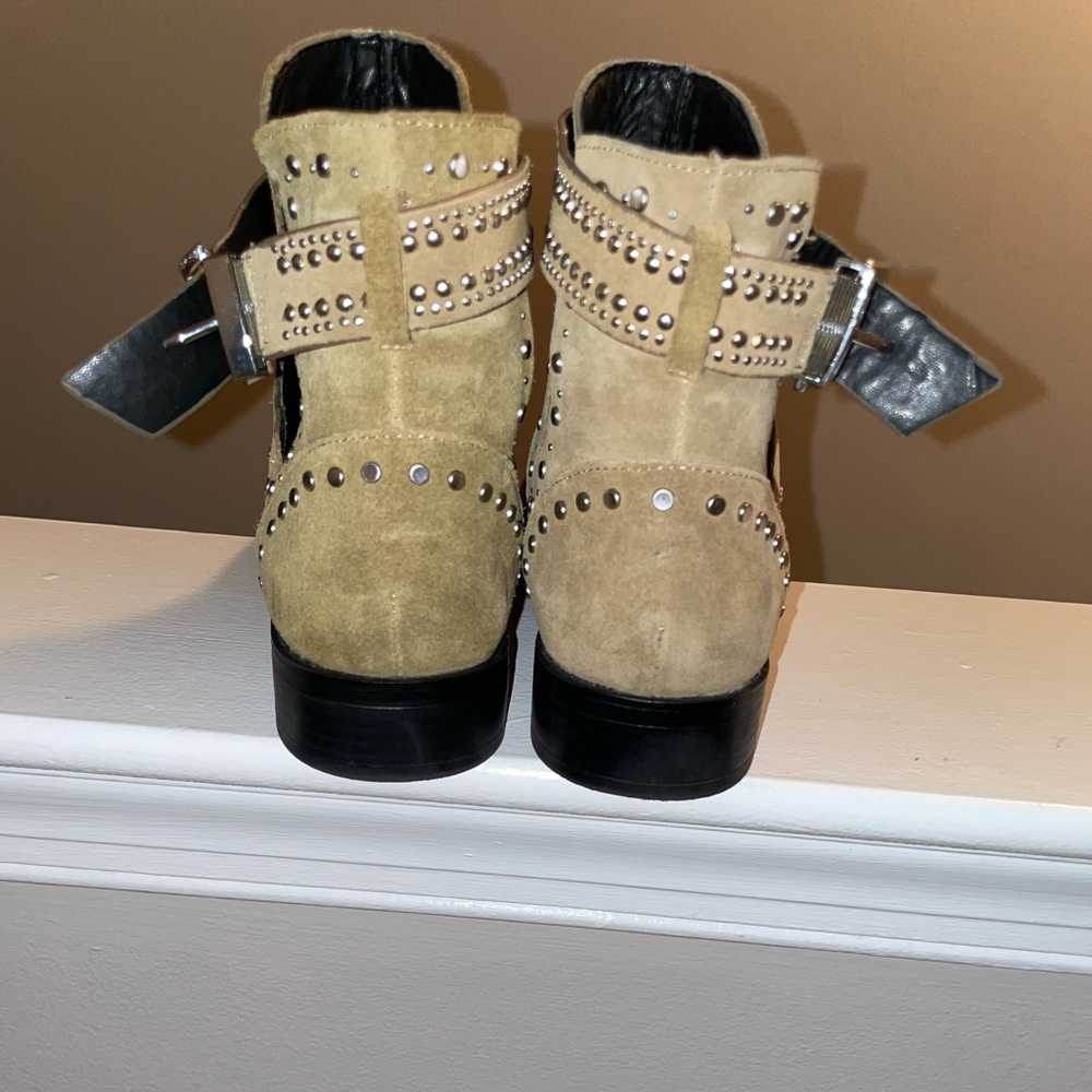 Suede Booties - Picture 3 of 4